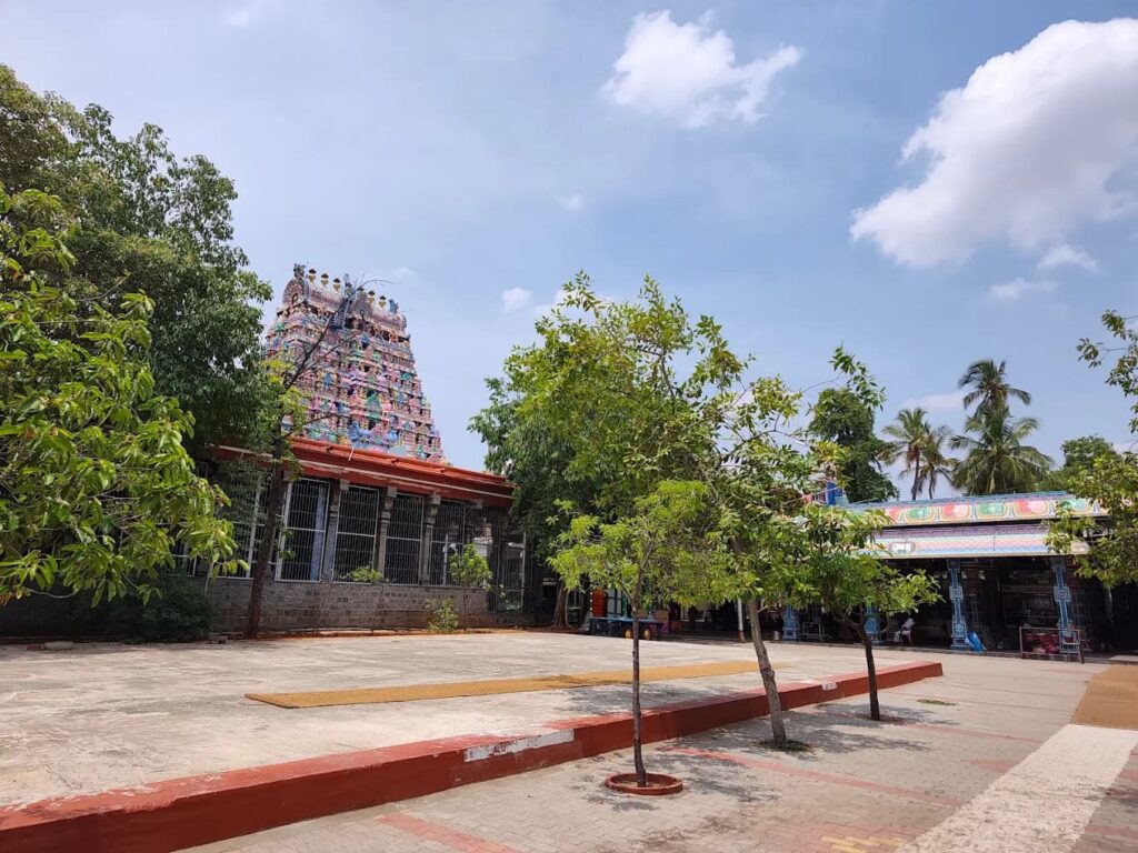 Temple precincts of Pasupatheeswarar Temple Karur
