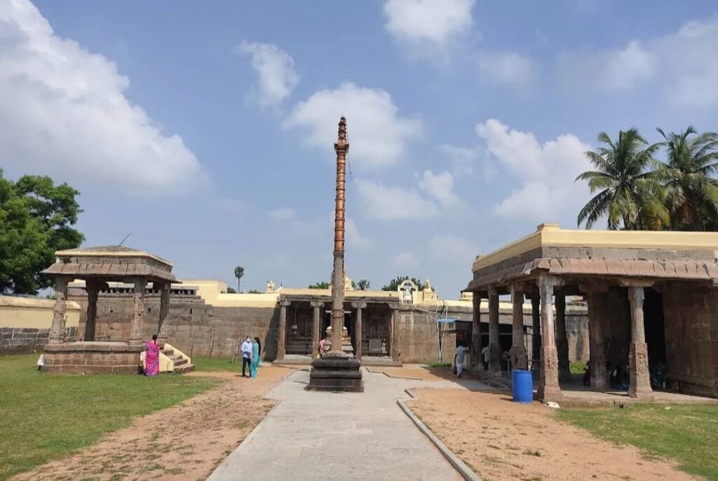 Temple courtyard